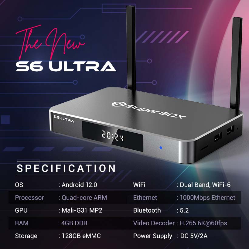 SuperBOX S6 Ultra