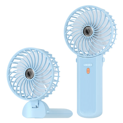 Lepwings Portable Fan USB Rchargeable, 4 Speeds, Foldable & 180 Rotation
