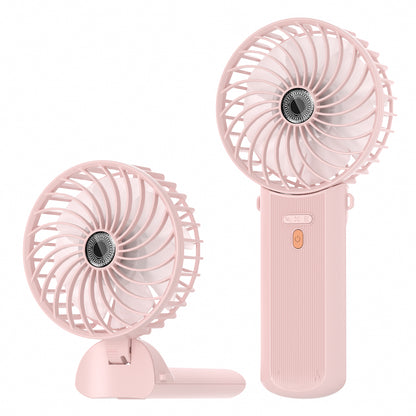 Lepwings Portable Fan USB Rchargeable, 4 Speeds, Foldable & 180 Rotation