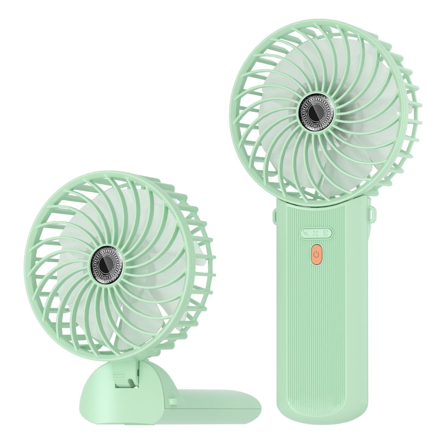 Lepwings Portable Fan USB Rchargeable, 4 Speeds, Foldable & 180 Rotation