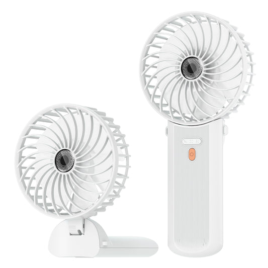 Lepwings Portable Fan USB Rchargeable, 4 Speeds, Foldable & 180 Rotation